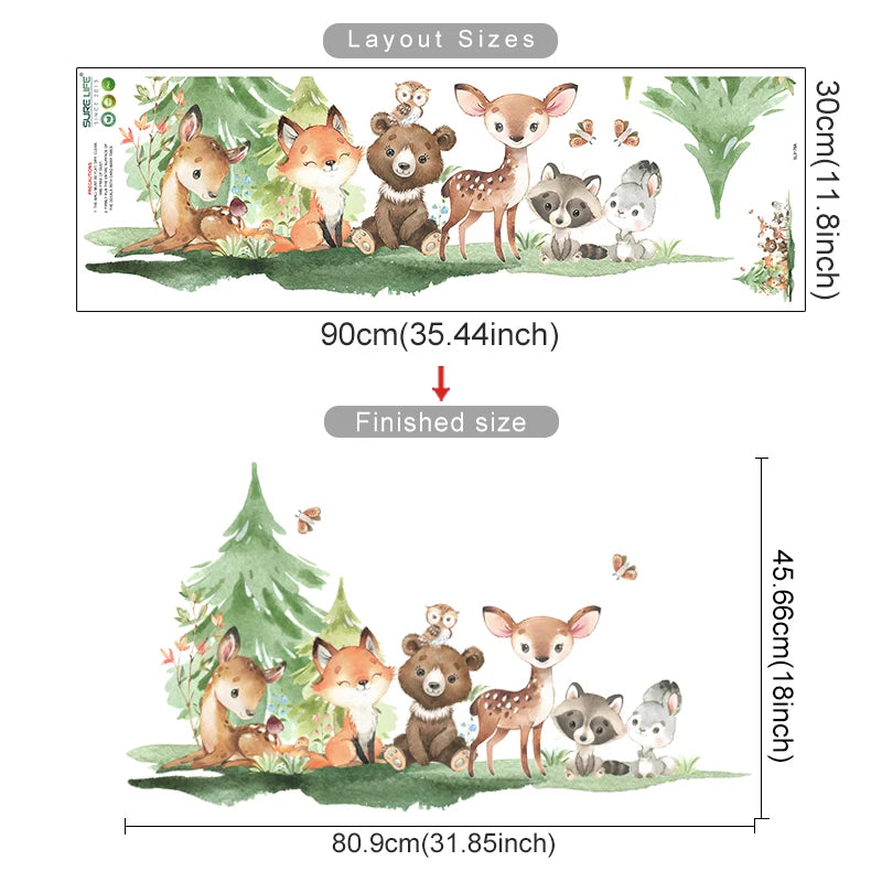 Woodland Wonders Wall Decals