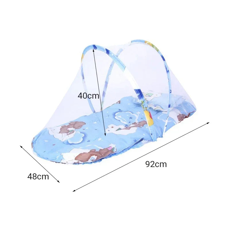 CozyNest Foldable Crib Net