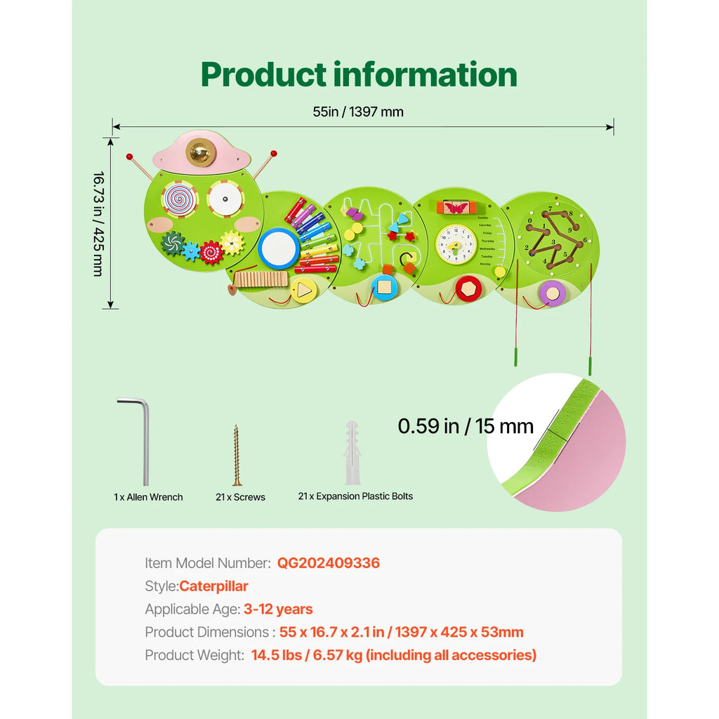 Caterpillar Skills Wall