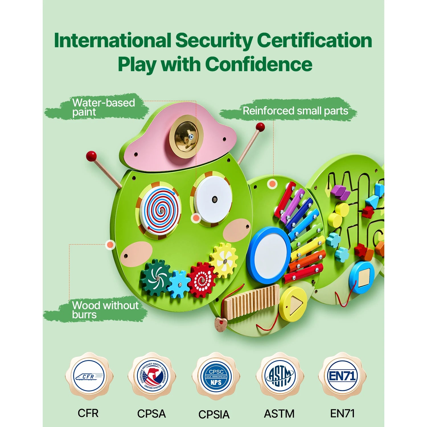 Caterpillar Skills Wall