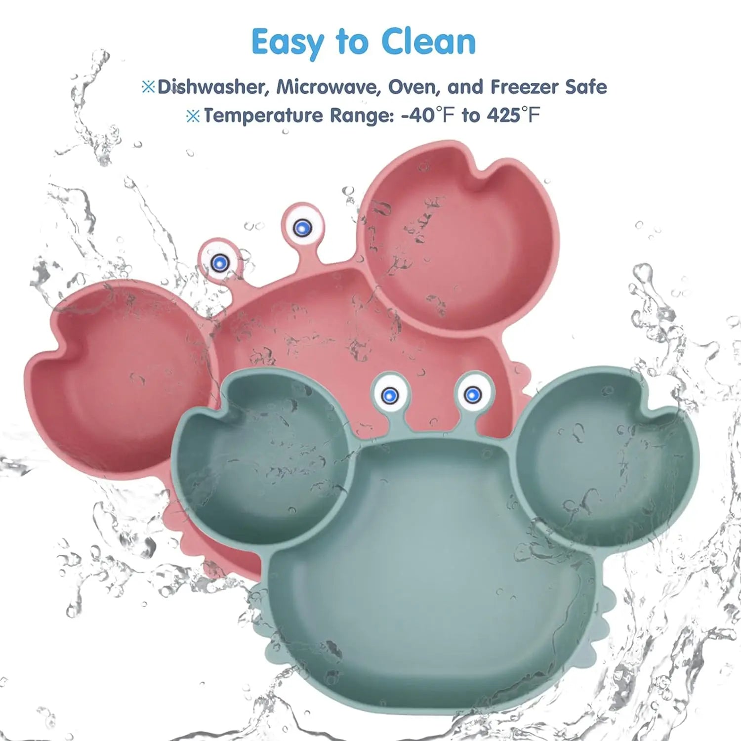 TinyTots Tableware – emphasizes it’s for young children and safe.