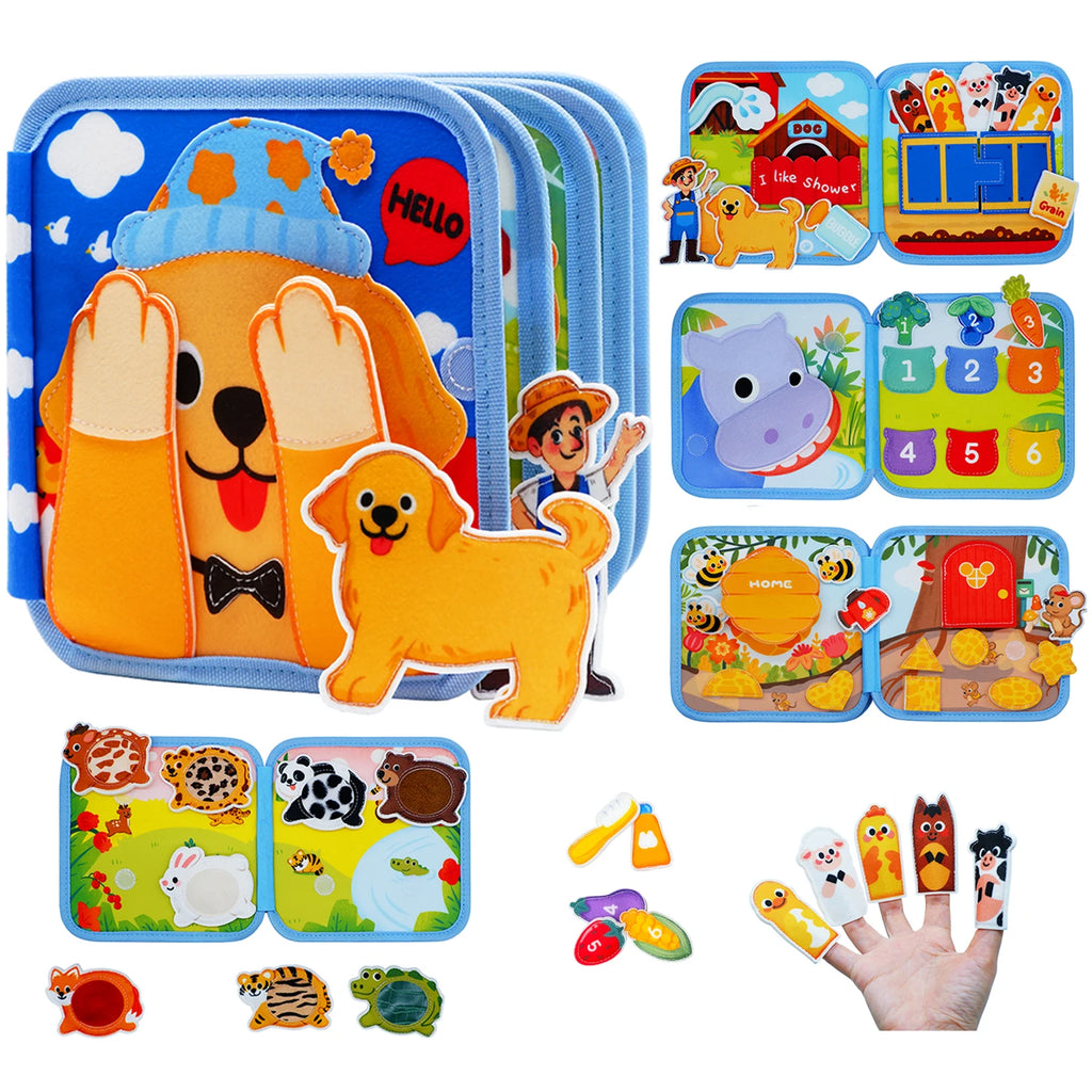 Puppy Pals Busy Book