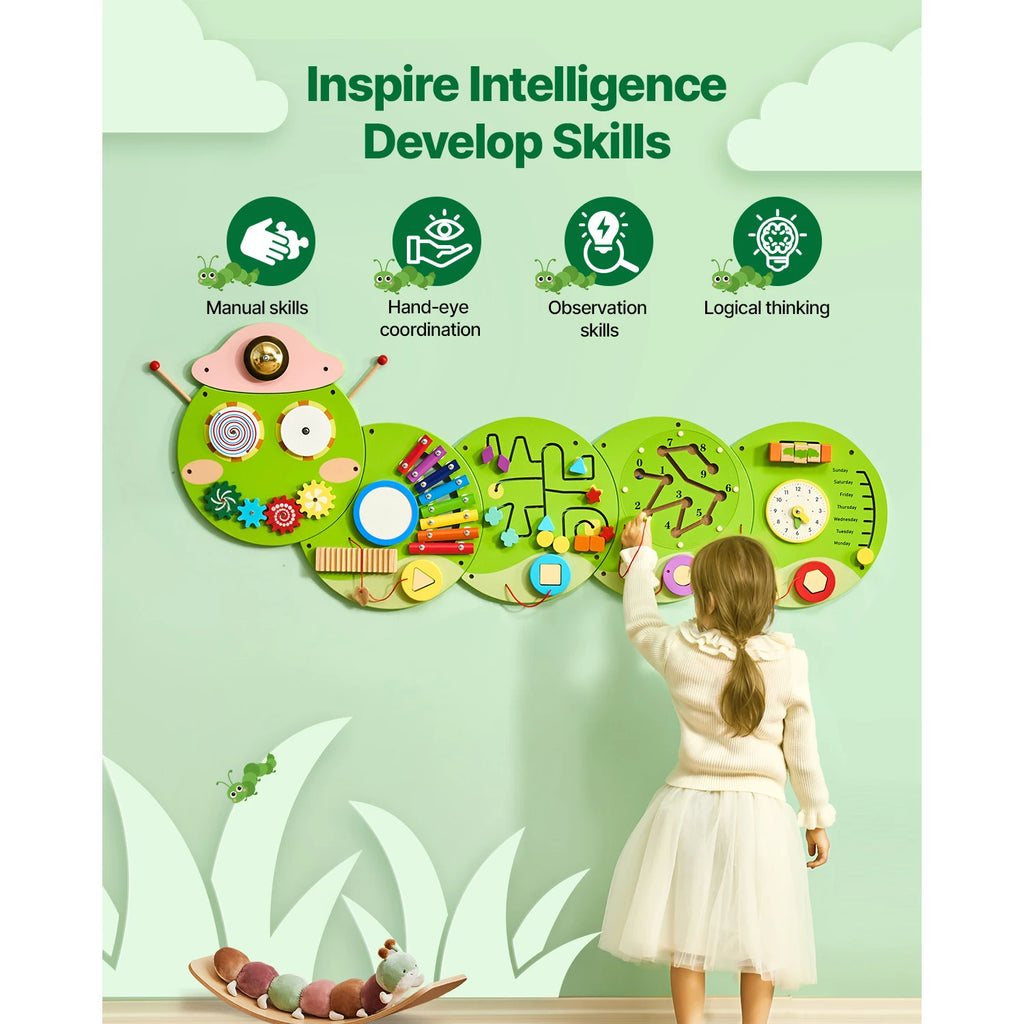 Caterpillar Skills Wall