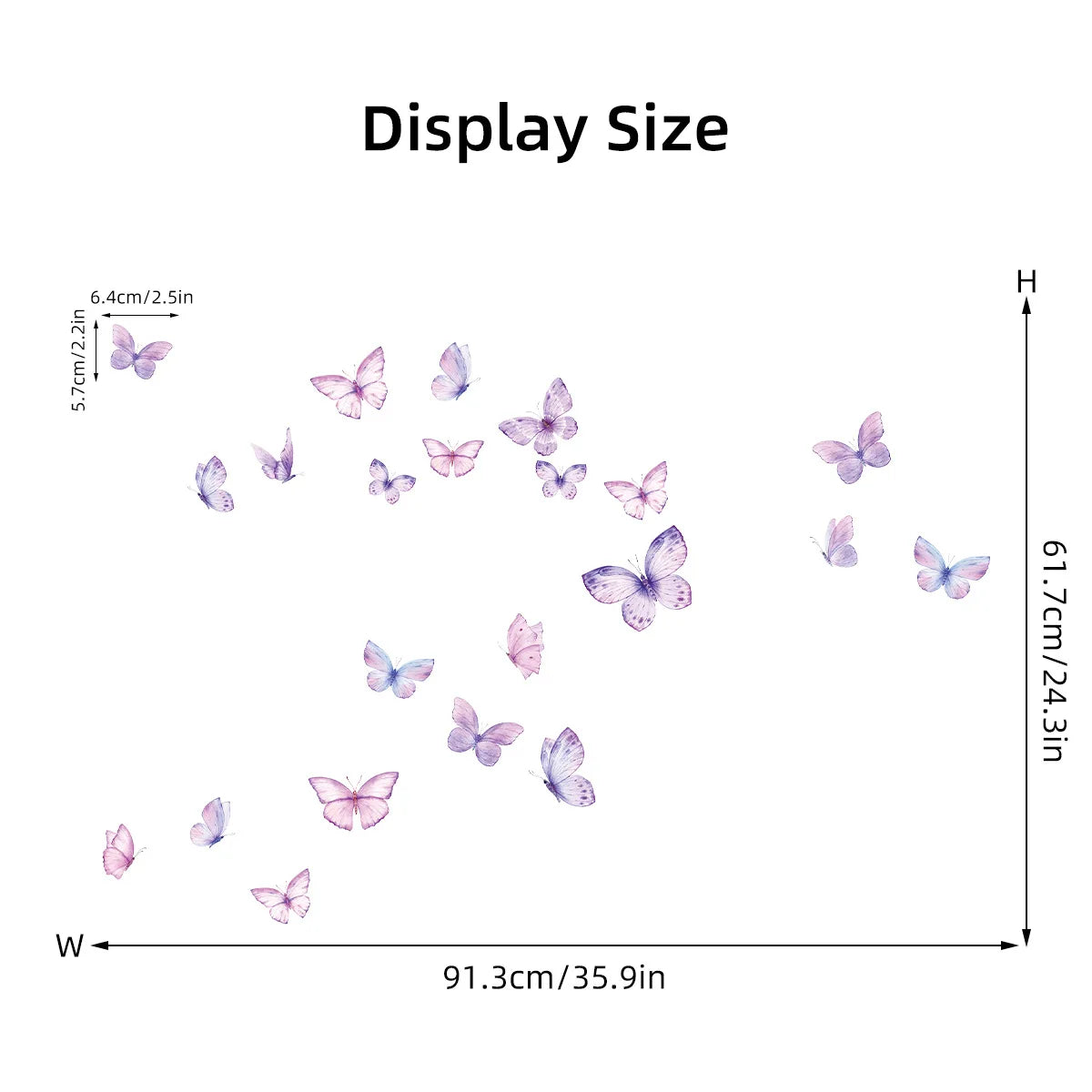 FlutterDream Wall Decals