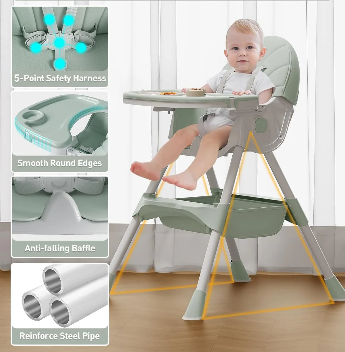 TinyDine Foldable Chair