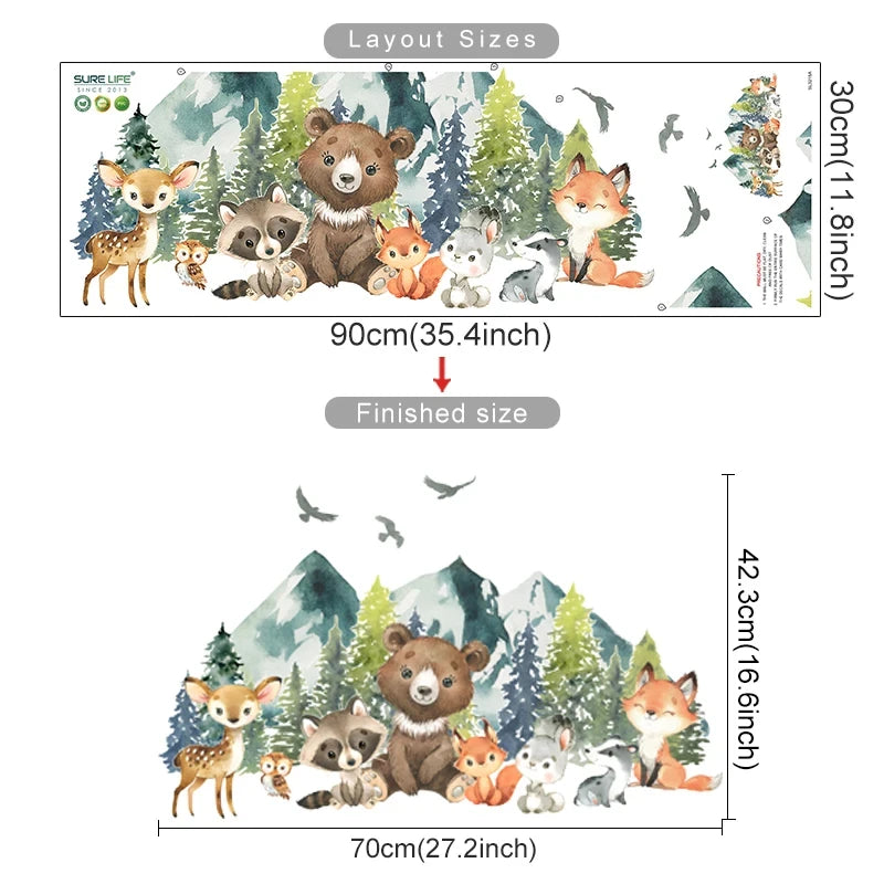 Woodland Wonders Wall Decals