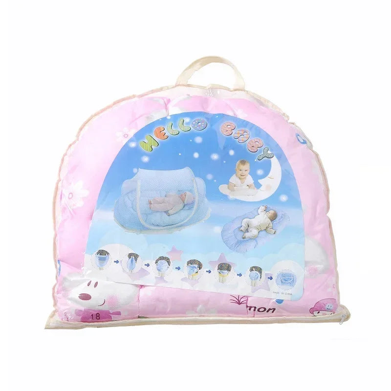 CozyNest Foldable Crib Net