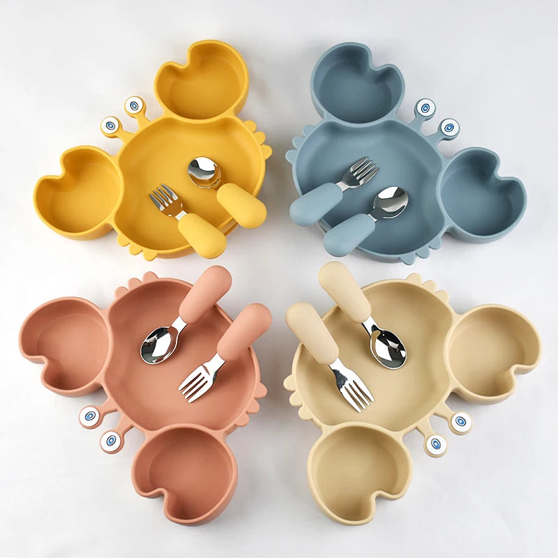 TinyTots Tableware – emphasizes it’s for young children and safe.